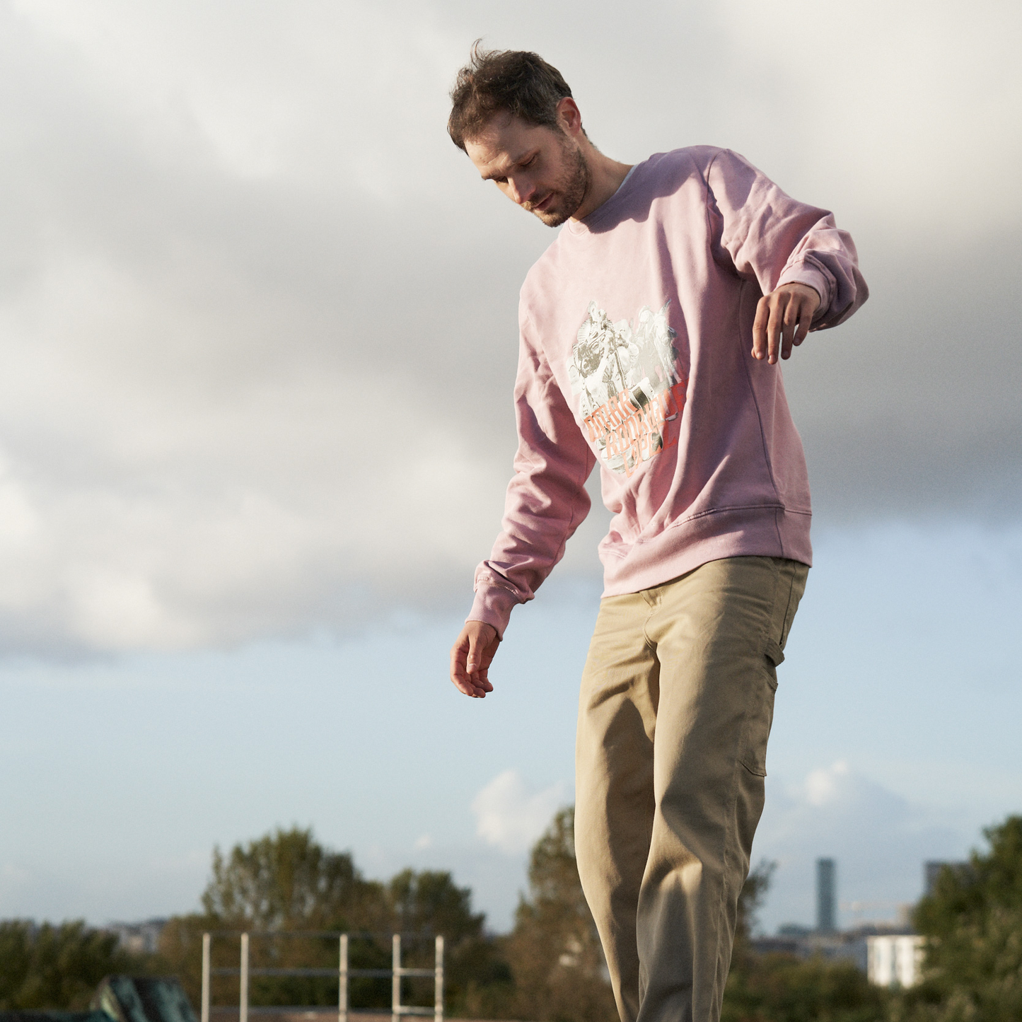 Omar Rodríguez-López - Viernes (Pink) Crewneck