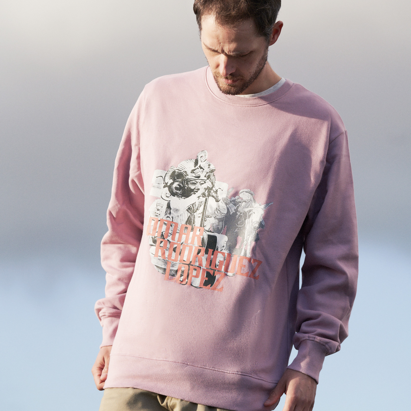 Omar Rodríguez-López - Viernes (Pink) Crewneck