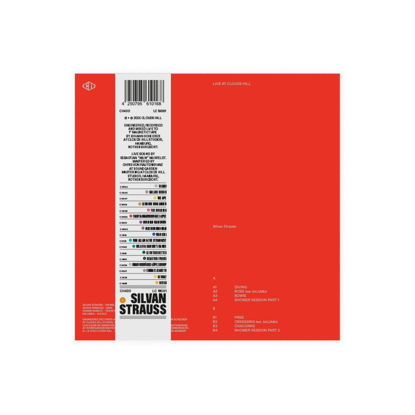 Silvan Strauss - Live at Clouds Hill - LP