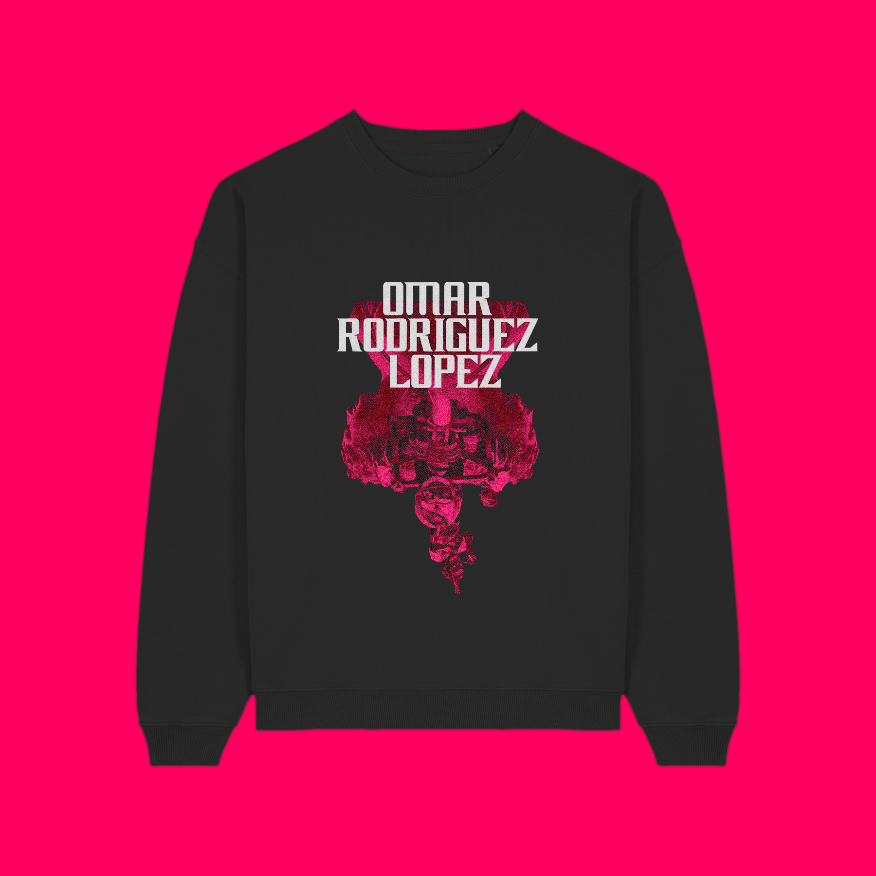 Omar Rodríguez-López - Manual (Black) Crewneck