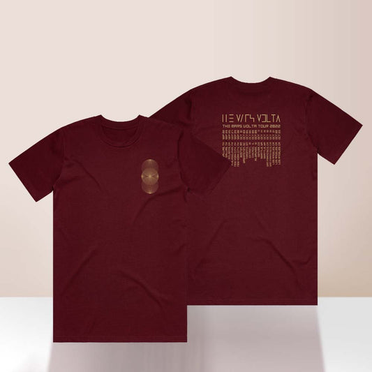 The Mars Volta - Fall 2022 Maroon Tour T-Shirt
